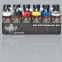 W110-00 Wicked Colors Airbrush Paint - Detail Primary Set - 2oz