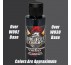 W072 Wicked Colors Airbrush Paint - Detail Smoke Black - 2oz